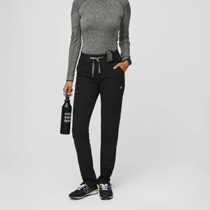 Black yola figs scrubs